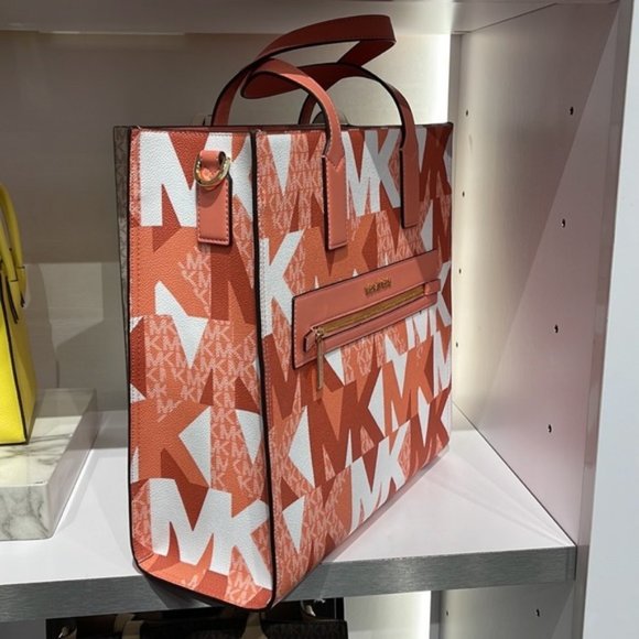 Michael Kors Kenly Large NS Tote Sherbert Multi - Picture 5 of 16